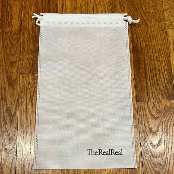 The Real Real TRR Authentic Designer Luxury Purse Handbag Drawstring Dustbag - Picture 2 of 4